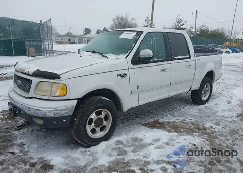 2001 Ford F-150 King Ranch Edition/Lariat/Xlt from USA, damaged, VIN 1FTRW08L91KF52428